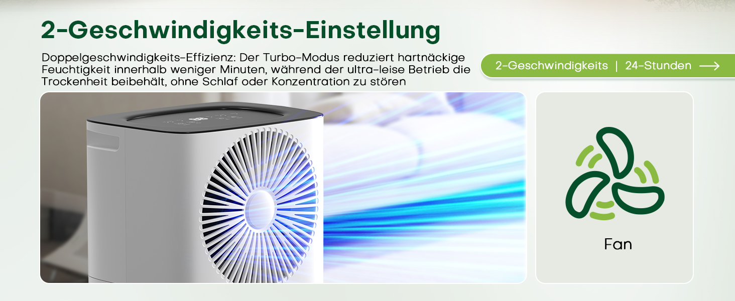 Електричний осушувач повітря CONOPUPlus 12L/день з авто-осушуванням, таймером та безперервним зливом. Підходить для квартири та підвалу.