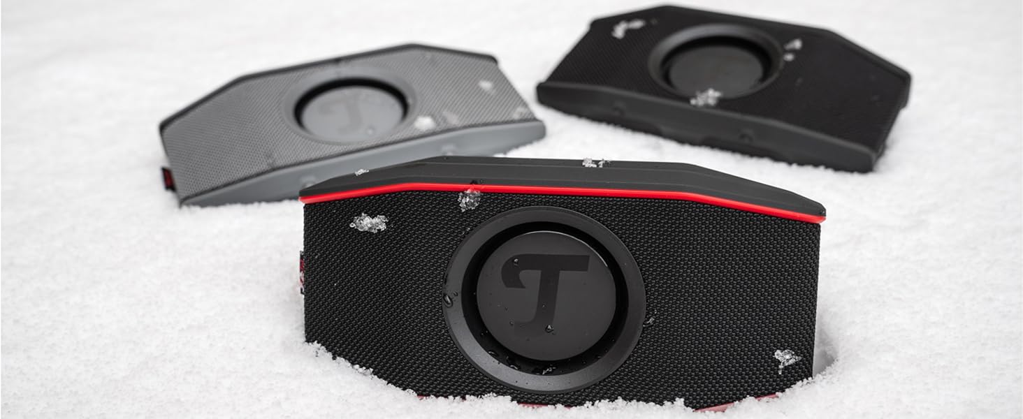 Портативна Bluetooth-колонка Teufel ROCKSTER GO 2 для вулиці, сіро-чорна