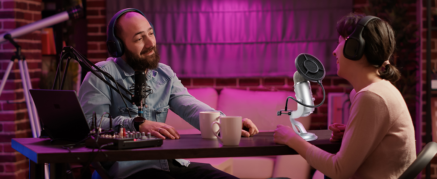 Кріплення для мікрофона YOUSHARES для Razer Seiren Mini та V3 Mini - професійний тримач з вітрозахистом, підставка для геймінгу, стрімінгу та подкастингу (універсальний поп-фільтр)