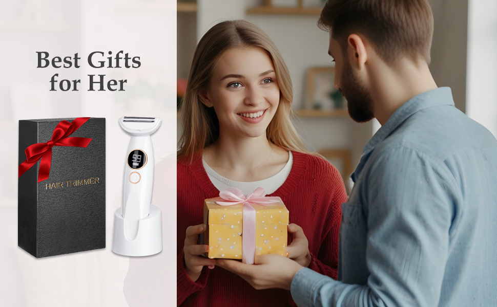 Електричний жіночий епілятор Deciniee Lady Shavers 5-в-1: для бікіні, обличчя, носа, брів, рук та ніг. Зручний для вологого та сухого використання.