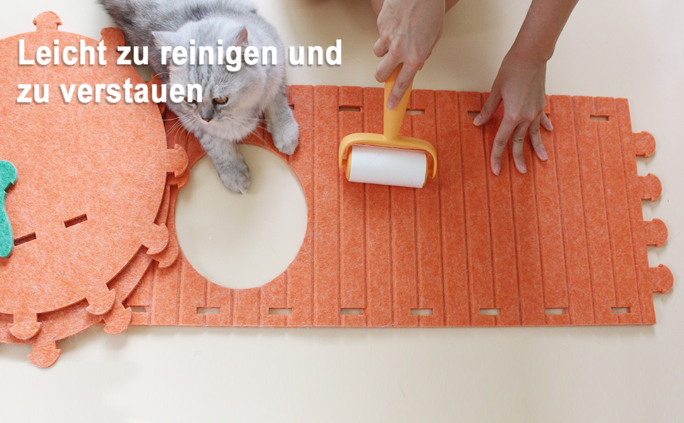 Двоповерхова котяча кімната-будинок з когтеточкою, платформа та іграшкою, 60x40x40 см