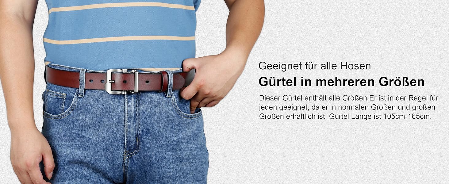 Чоловічий шкіряний ремінь JingHao, ширина 38 мм, довжина 110-170 см, універсальний, з дизайнерською пряжкою, чорний/коричневий, для великої талії (34'-36')