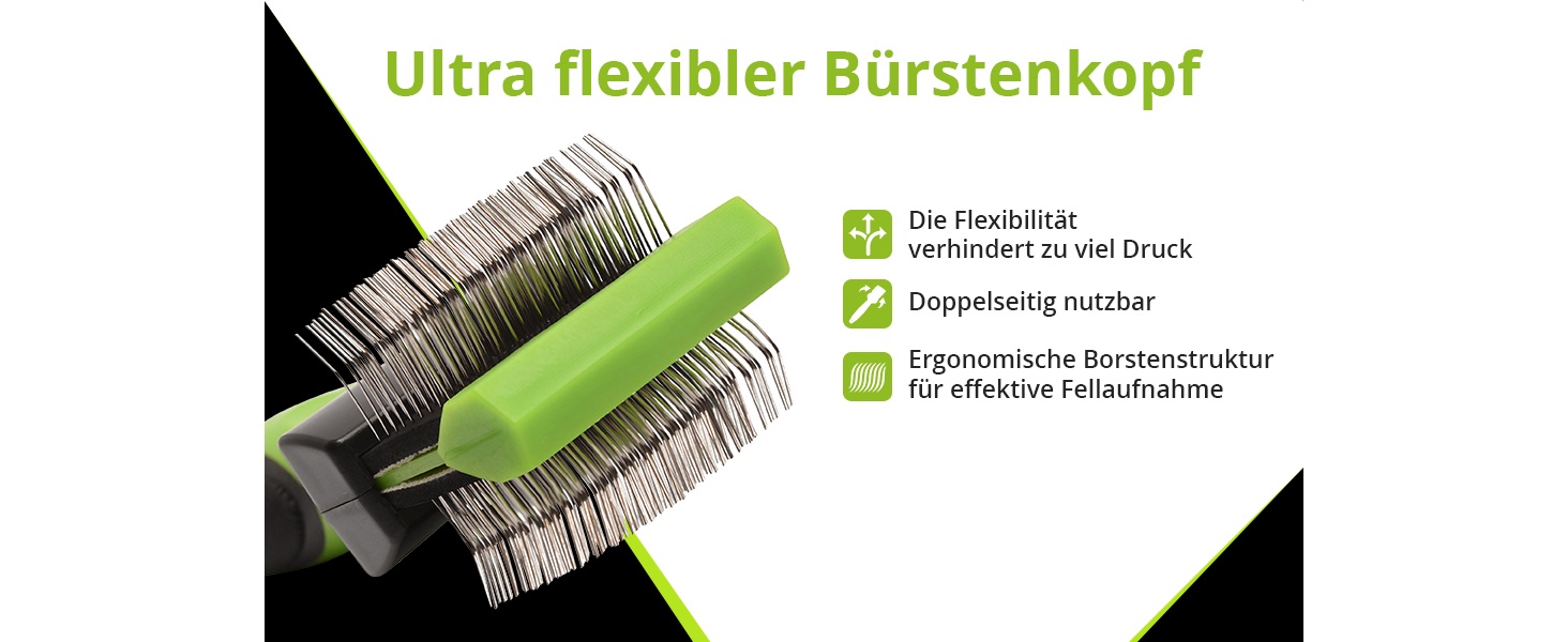 Професійна щітка для собак Zupfbürste: розплутування та догляд за шерстю | Для розплутування вузлів та вичісування