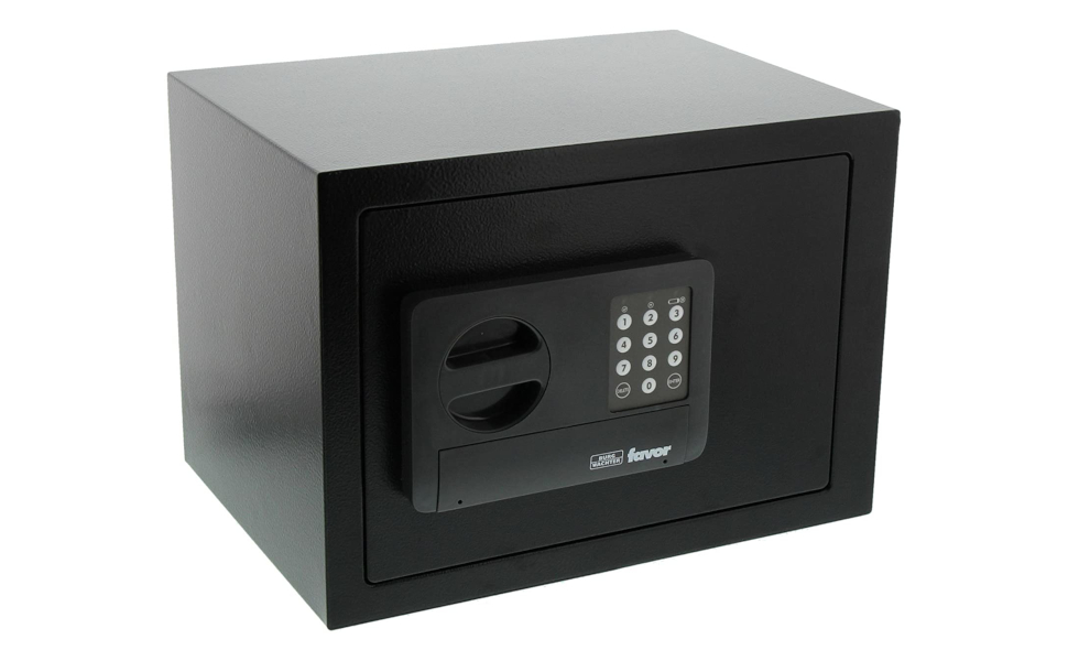 Торговий сейф Burg Wächter Favor S3 E з кодовим замком, чорний (250 x 350 x 250 мм), електронний, однотуровий
