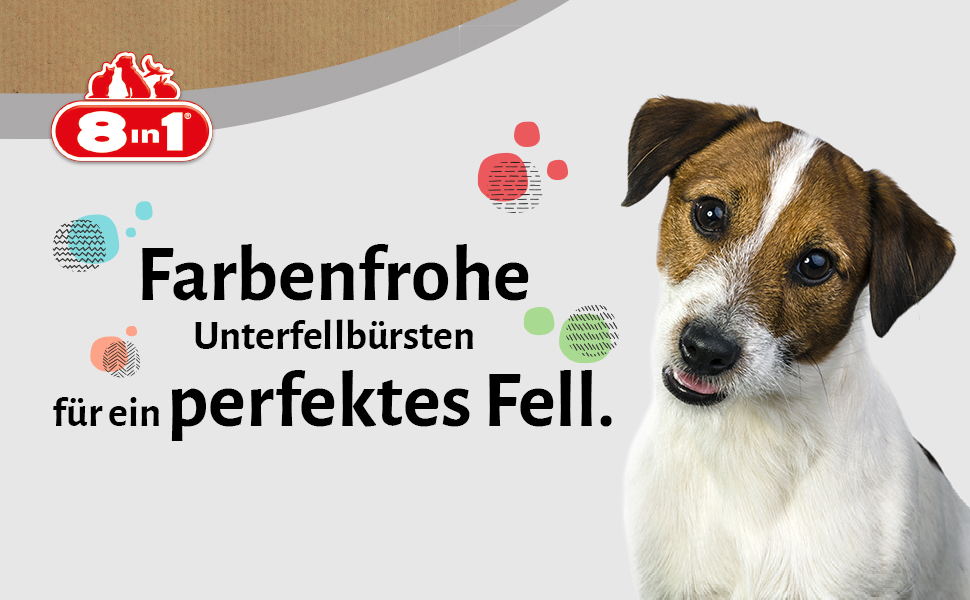 Щітка для вичісування підшерстка DeShedder L - 8 в 1 для великих собак (коротко- та довгошерстих)