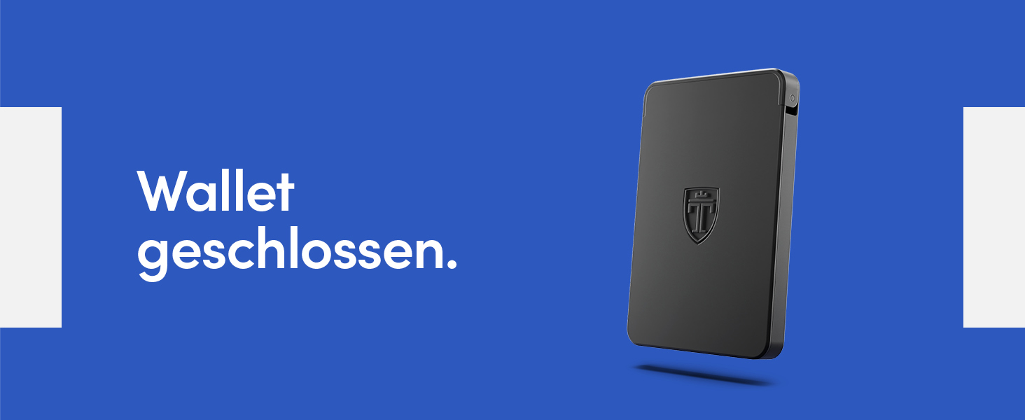 TRAVANDO SLYDE: Тонке шкіряне картхолдер з RFID захистом для чоловіків - 6 карт, картхолдер-портмоне (Чорний)