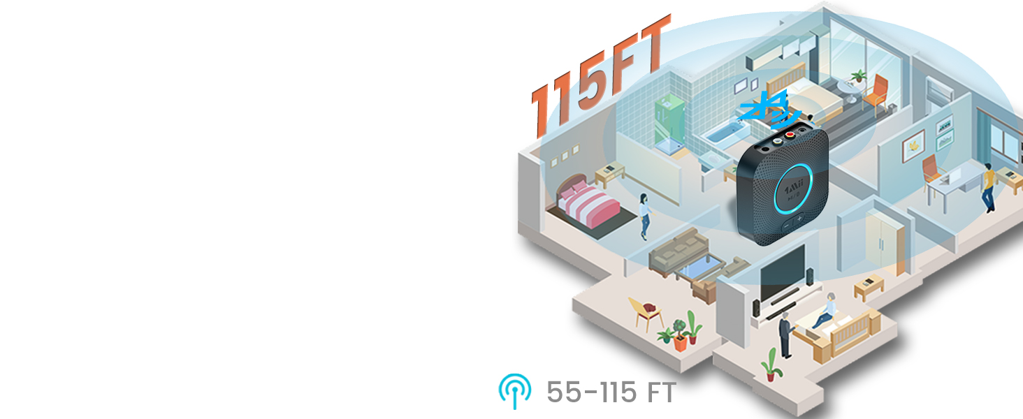 1Mii B06 Plus Bluetooth HiFi приймач: бездротовий аудіоадаптер з aptX HD та aptX-Adaptive, Bluetooth 5.3 для стереосистеми, сумісний зі смартфонами та планшетами