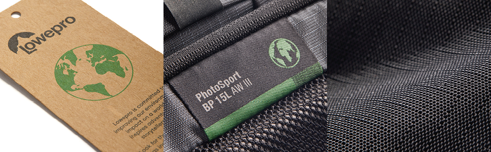 Рюкзак для камери Lowepro PhotoSport BP 24L AW III, синій/чорний, для беззеркальних фотоапаратів, з боковим доступом та змінним вкладишем