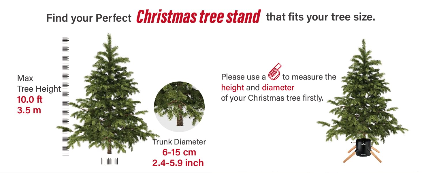 Підставка для ялинки Tree Nest - міцна та надійна, для ялин з діаметром стовбура до 15 см та висотою до 3,5 м. Білий колір, з резервуаром для води.