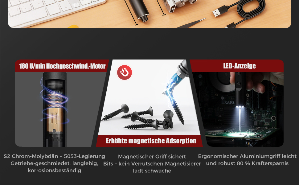 Набір викруток для ювелірів та ювелірного ремонту 44 в 1, електричний, прецизійний, для ноутбуків, окулярів, годинників