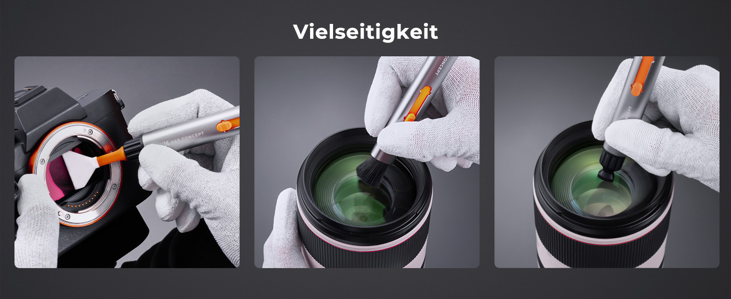 Набір для чищення об'єктивів K&F Concept 6-в-1 (APS)