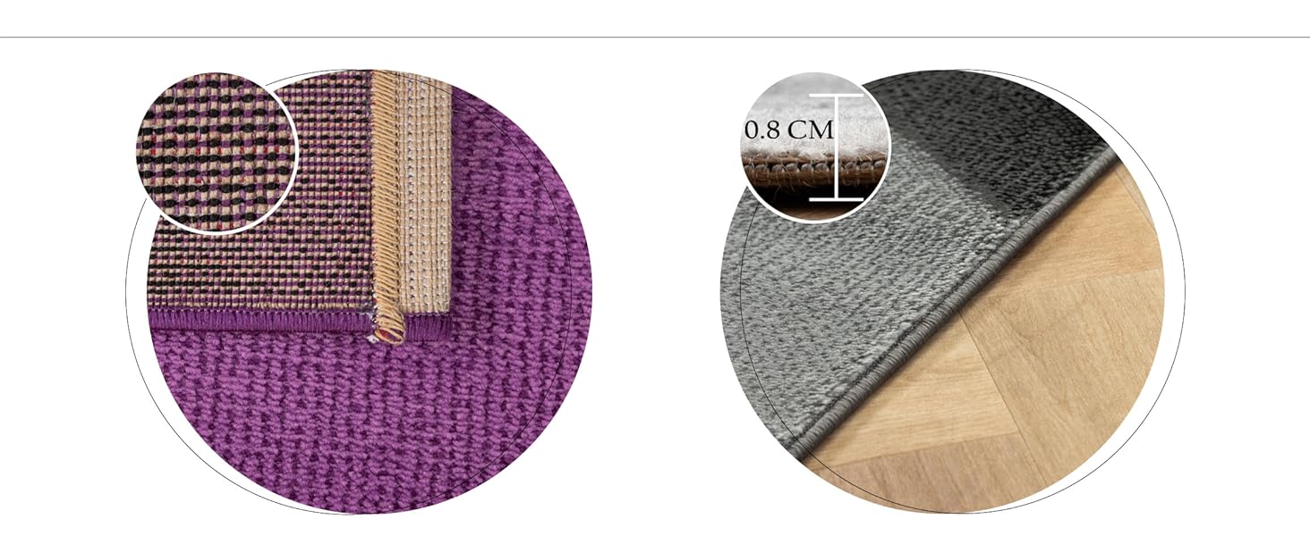 Килимок для вітальні, спальні, їдальні, коридору, кухні. Сучасний килим з геометричним візерунком, м'який, короткий ворс, легкий у догляді. Чорний, 140 x 200 см.