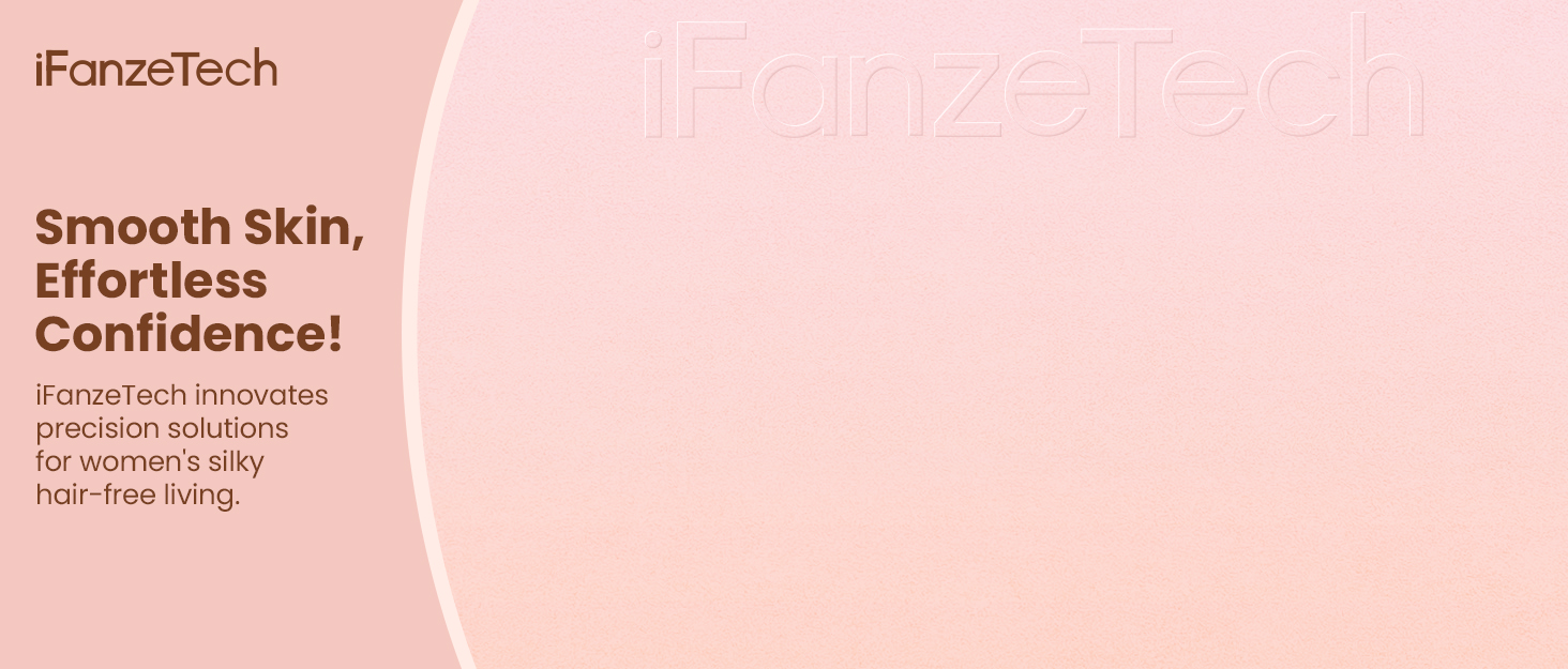 Електричний тример для брів та обличчя для жінок iFanzeTech: прецизійний триммер для брів та електричний жіночий гоління обличчя та бороди
