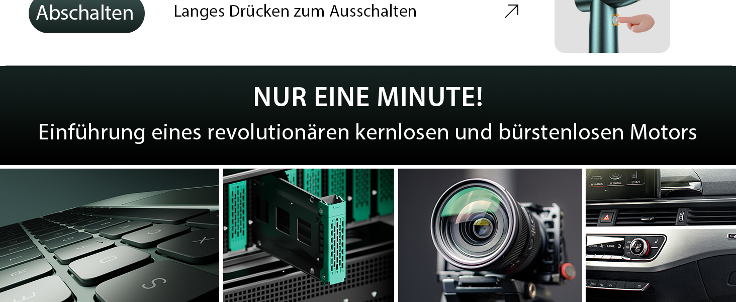 Електричний пилосос для видалення пилу 150000 RPM - бездротовий компресор для чищення з потужним безщітковим мотором (червоний)
