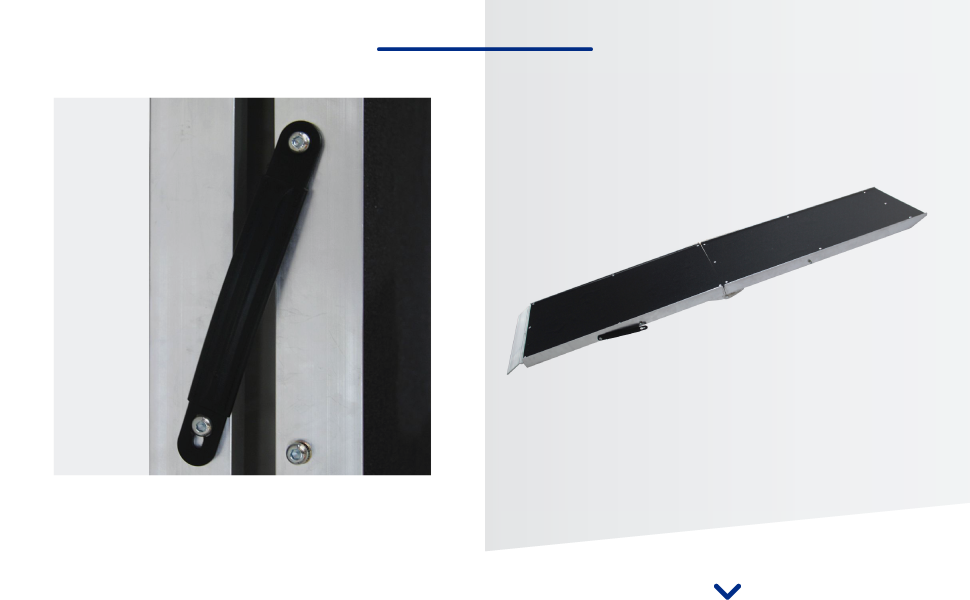 Рампа для собак Wiltec, 156x40 см, складана, з пластику, антиковзка, до 90 кг, для домашніх тварин