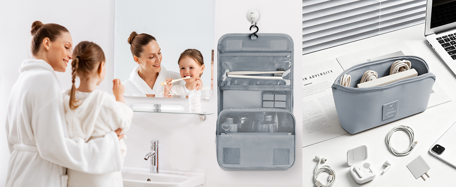 Органайзер для валізи Chijoo (12 шт, чорний) – набір кубиків для пакування, аксесуари для подорожей (сірий)