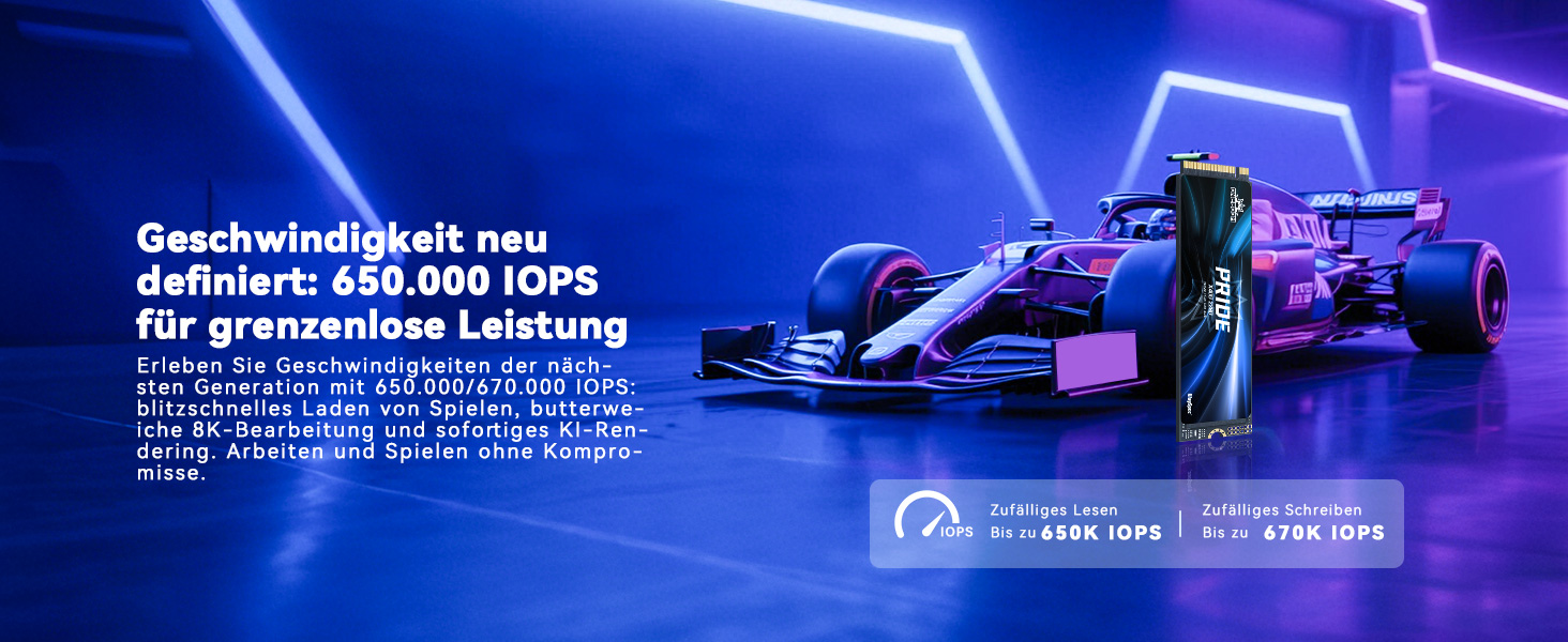 KingSpec ONEBOOM X400 1TB SSD M.2 PCIe Gen4x4 NVMe - Ігровий SSD для PS5, PC, Laptop (7400MB/s)