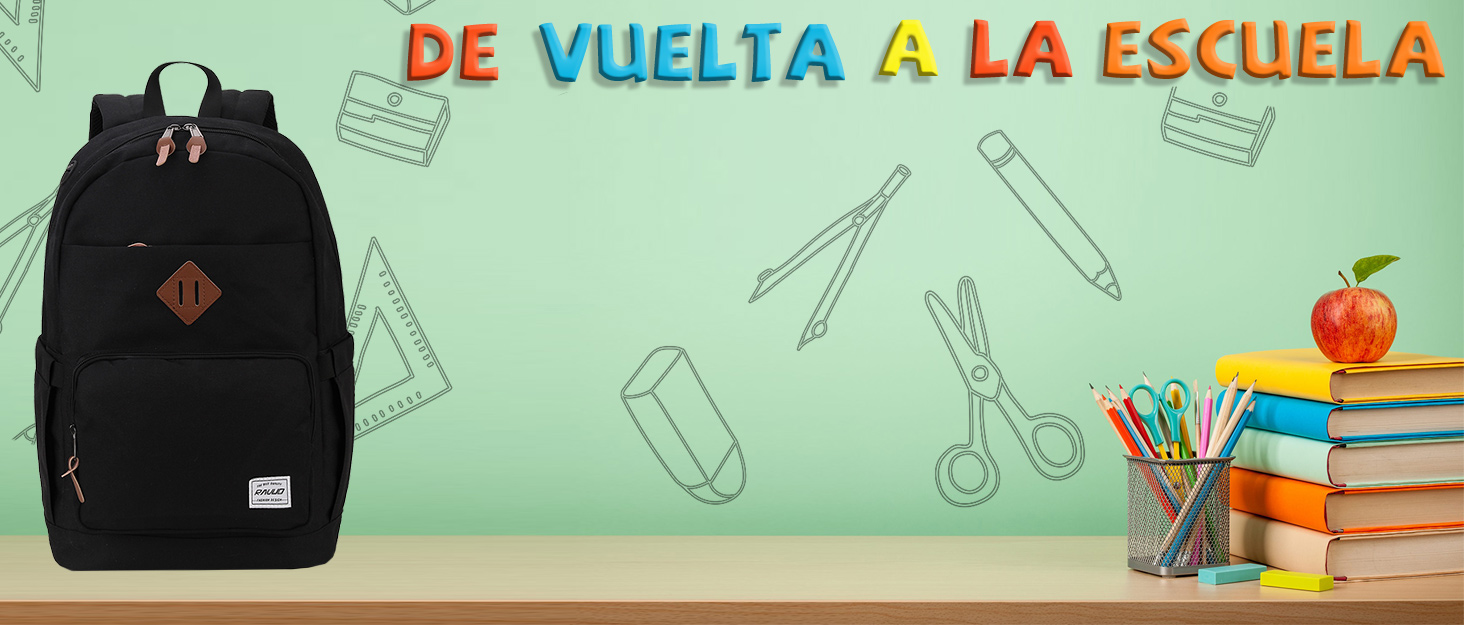 Шкільний рюкзак RAVUO для підлітків, легкий рюкзак для дівчат, денний рюкзак, повсякденна шкільна сумка для університету, школи, подорожей, роботи, бургундський, червоний