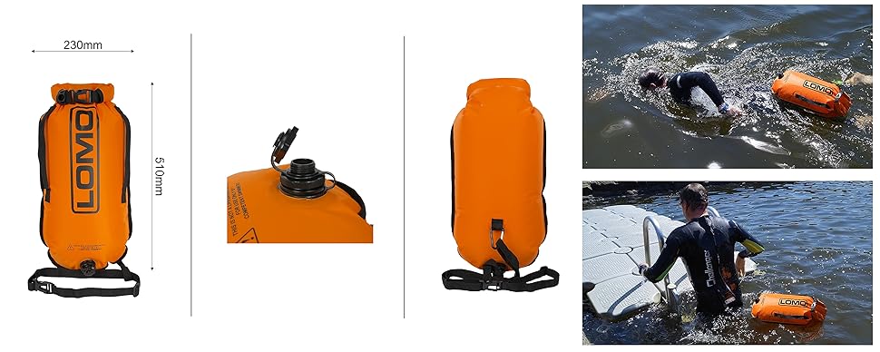 Герметична плаваюча сумка Lomo Drybag для водних видів спорту