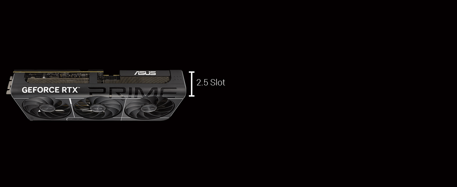 Ігрова відеокарта ASUS Prime GeForce RTX 5070 12GB GDDR7 OC Edition, чорна