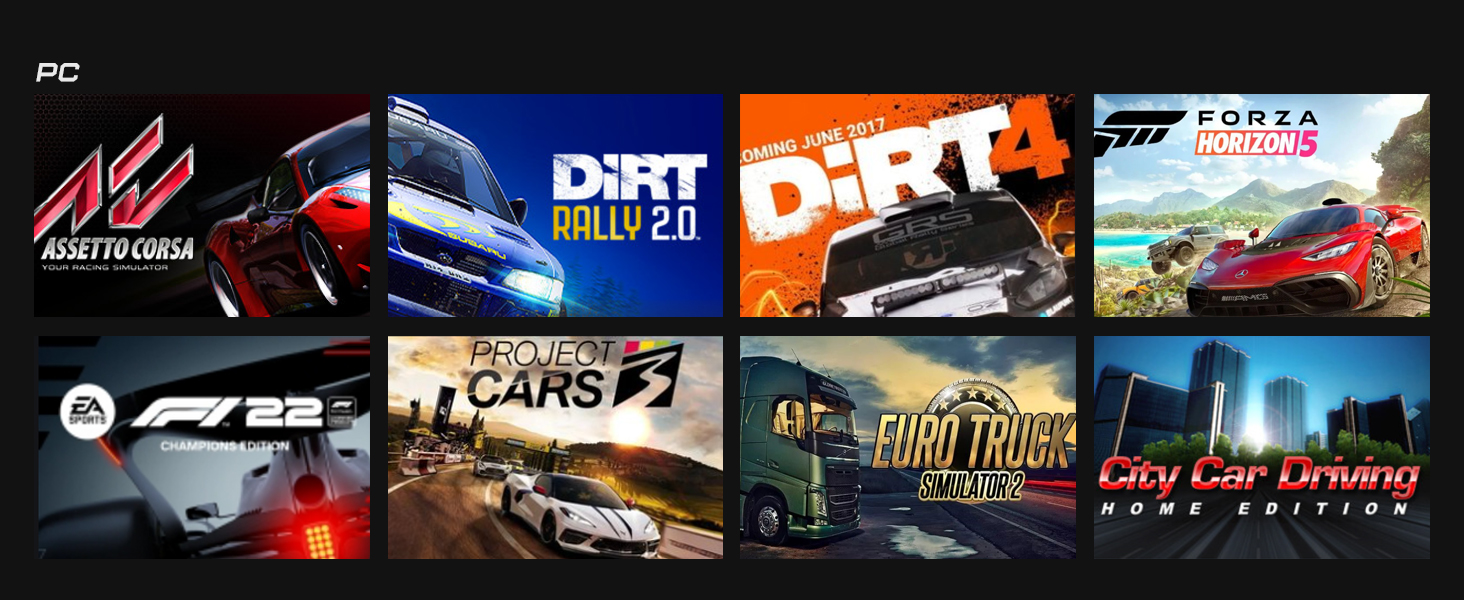 Ігрове кермо PXN V9 з педалями та перемиканням передач, 270/900 градусів, з вібрацією, сумісне з PS4, Xbox One, Xbox Series X/S, PS3, PC, NS Switch, з інструментом та додатком