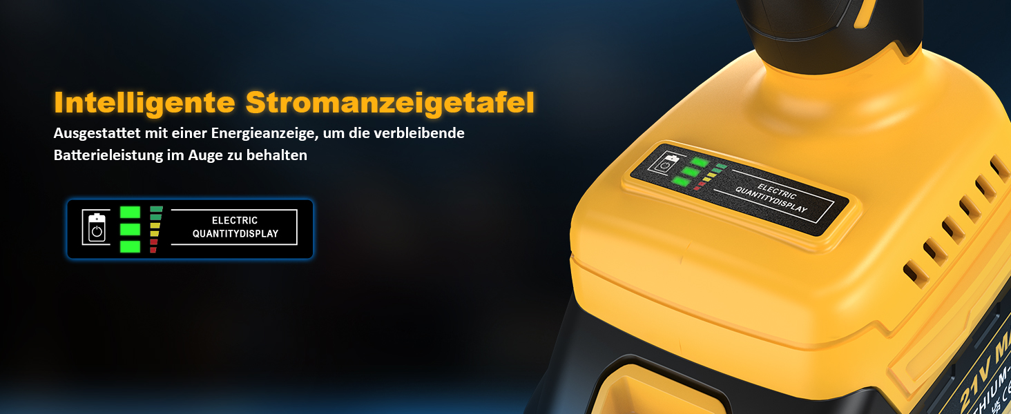 Акумуляторний ударний дриль-шуруповерт 21V - 120Nm безщітковий, комплект з 2 акумуляторами 4Ah, 20+3 ступені крутного моменту, патрон 13 мм, 2 швидкості, 35-елементний набір аксесуарів