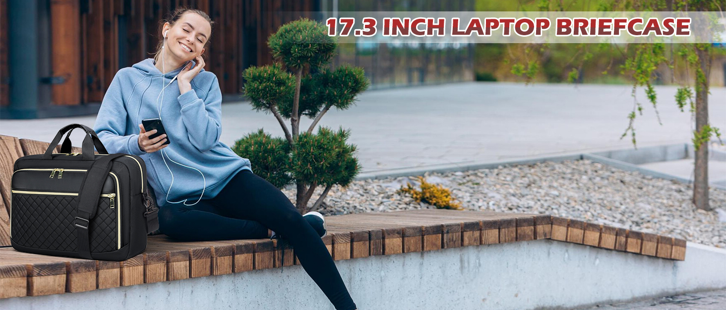 NEWHEY жіноча сумка для ноутбука 17,3