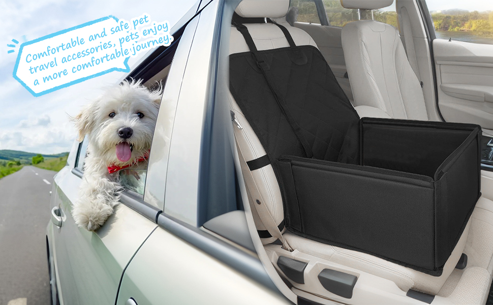 Автокрісло для собак OKYUK: водонепроникне, антиковзаюче, 2-в-1 для собак середніх та малих порід