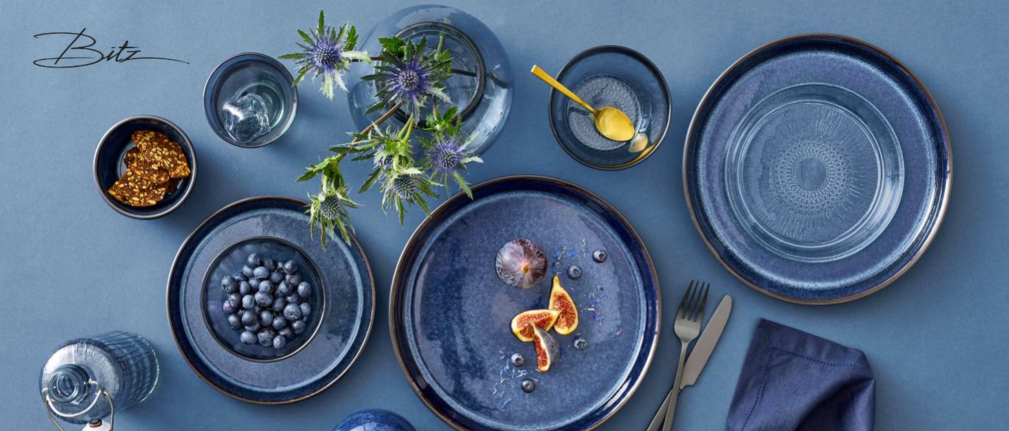 Кавові чашки BITZ з порцеляни, набір (4 шт.), об'єм 30 cl, чорний/темно-сірий, великі