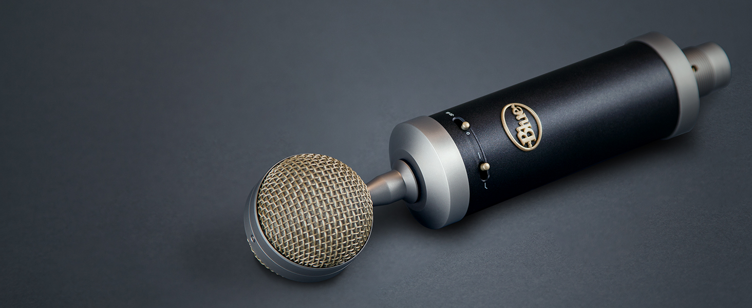 Професійний конденсаторний мікрофон Blue Yeti SL для запису та стрімінгу, сірий (з адаптером для стійки)