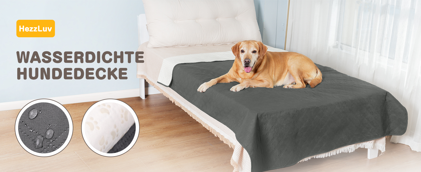 Водонепроникний килимок для собак, диванів та ліжок, захист від шерсті та подряпин, 152x203 см