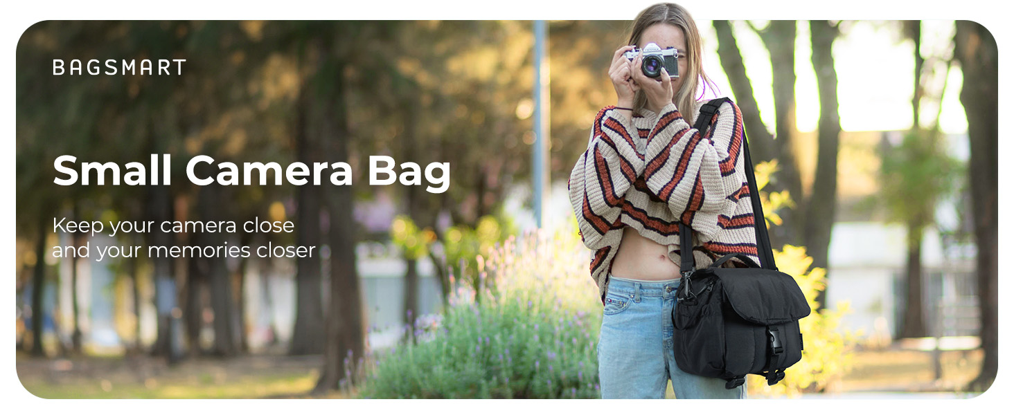 Сумка для камери Bagsmart: DSLR, об'єктиви, аксесуари, ультралегка, компактна, з дощем та ременем для штатива
