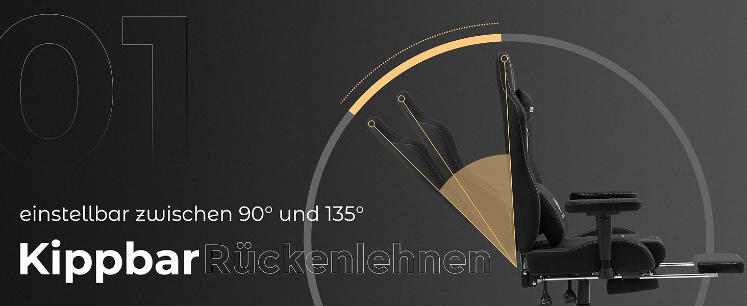 Ігровий крісло Dowinx з тканини, чорного кольору, з ергономічним дизайном та м'якими підлокітниками для комфортного тривалого сидіння