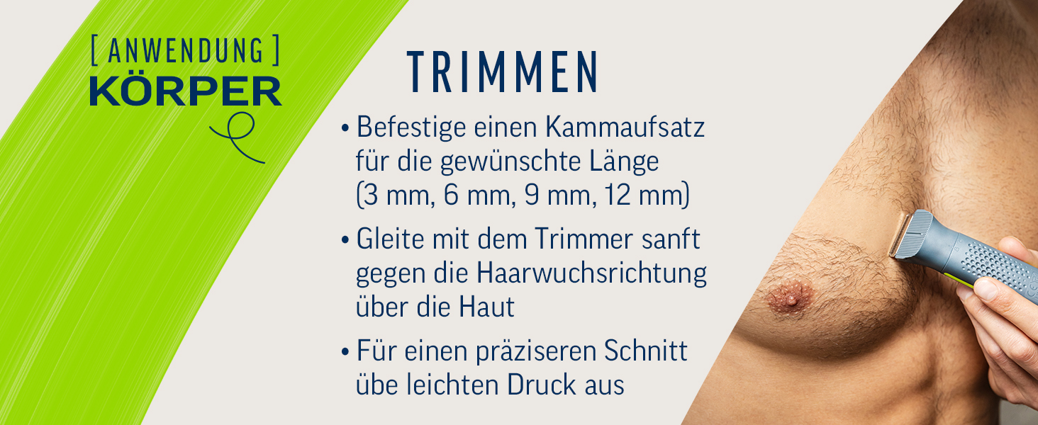 Тріммер Veet Men Intimate - для тіла та зони бікіні, водостійкий | Veet