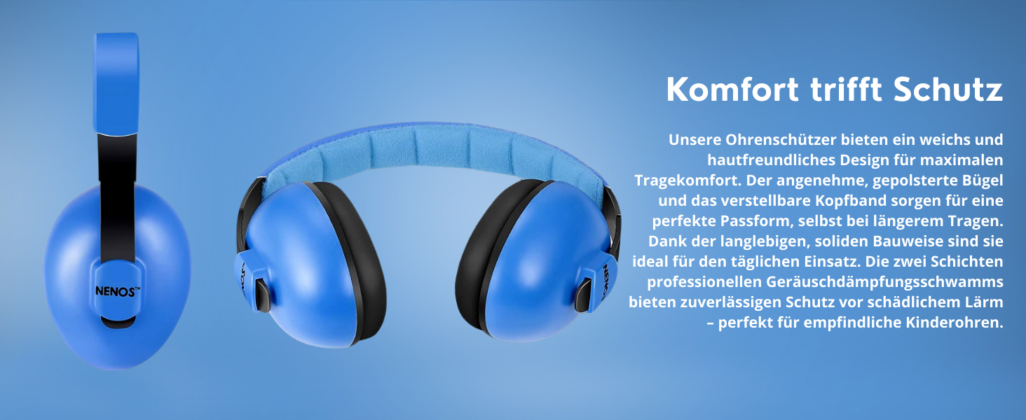 ESTRO Захист слуху для дітей - навушники шумопоглинання, рожеві EM1