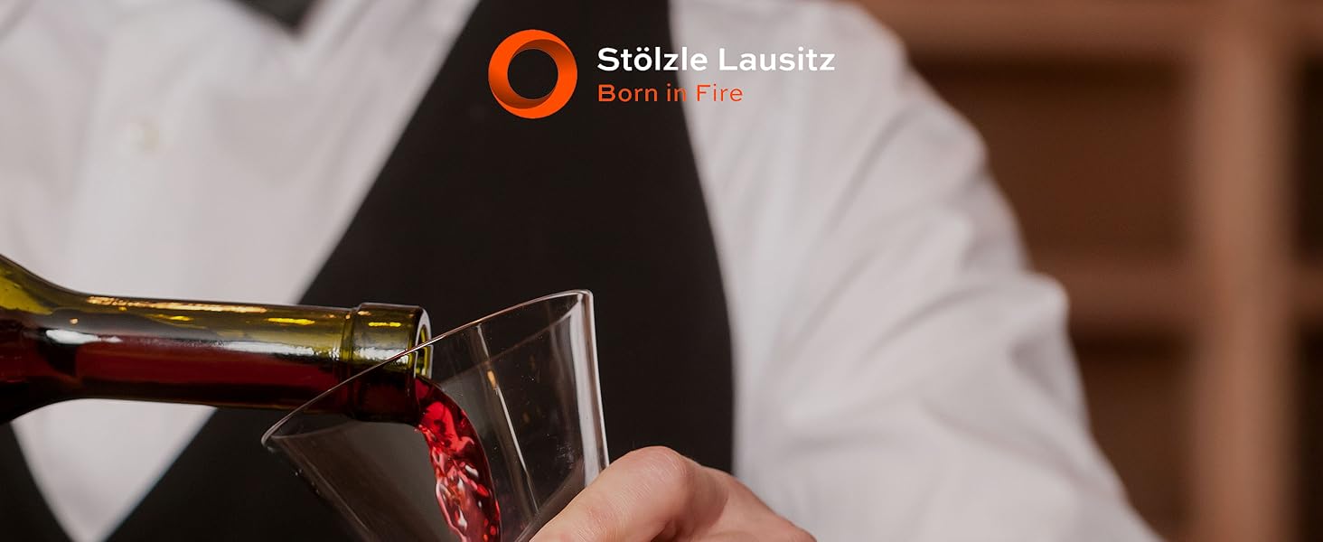 Набір келихів для шампанського Stölzle Lausitz Weinland 6 шт. 200 мл – кришталеві келихи для шампанського, Prosecco та ігристі вина – міцні, стійкі до миття в посудомийній машині, виготовлені в Німеччині