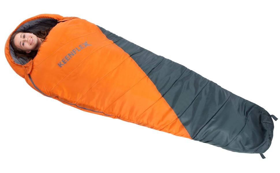 Сплячий мішок Outdoor 3 сезони -12.0°C (Оранжевий)