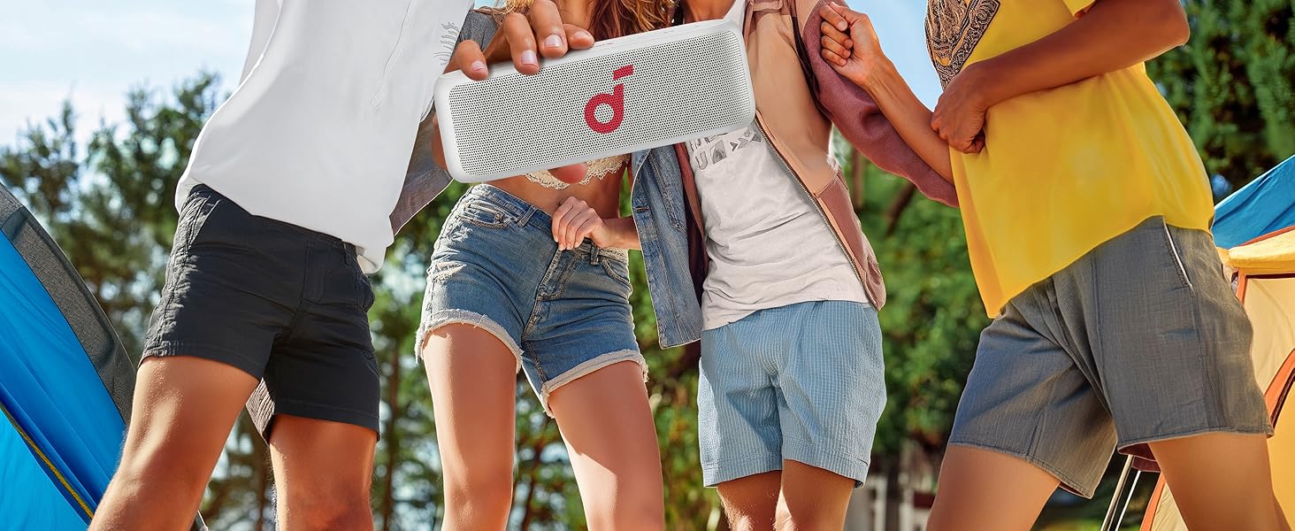 Soundcore Select 2S: Портативна Bluetooth колонка з 20W, BassUp™ та IPX7 захистом (біла)