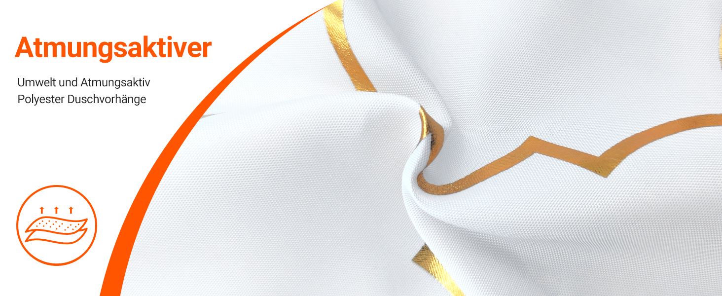 Штора для душу 180x200 см Phnom Penh Квіти, антигрибкова, водовідштовхувальна, поліестер, з кільцями (1 шт)