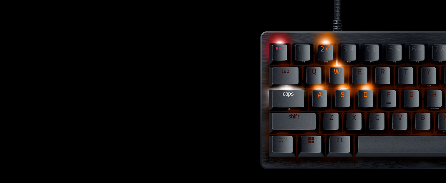 Razer Huntsman V3 Pro Mini - Механічна клавіатура для геймерів 60% з аналоговими оптичними перемикачами | US-Layout | Чорний