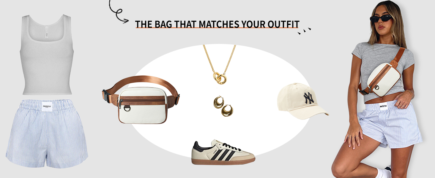 Жіноча та чоловіча поясна сумка, 2 л, веганська шкіра, коричнева, 8 дюймів, для подорожей, хайкінгу, бігу