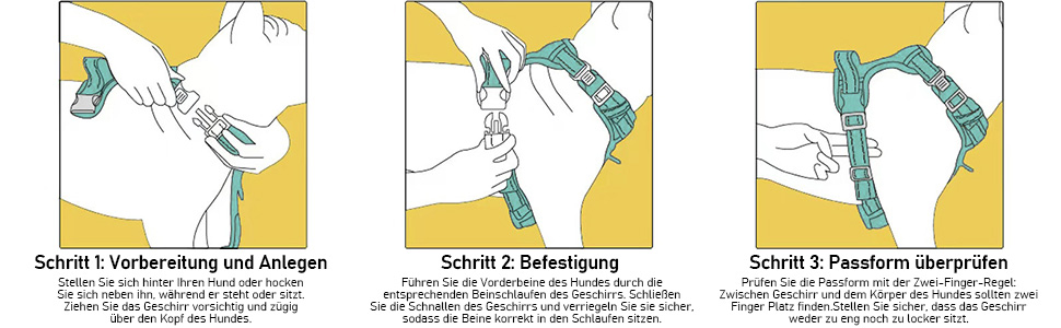 Нашийник від тягнення для собак Furryfection, для цуценят та маленьких собак, безпечний, відбиваючий, для дресирування, (Турквіс, M)