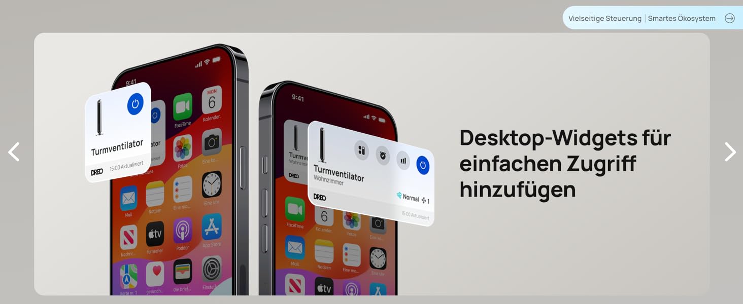 Dreo Pilot Max S: Тихий торшерний вентилятор з кулькою 120°, 12 швидкостей, 4 режими, таймер 12 годин, керування від пульта, для спальні