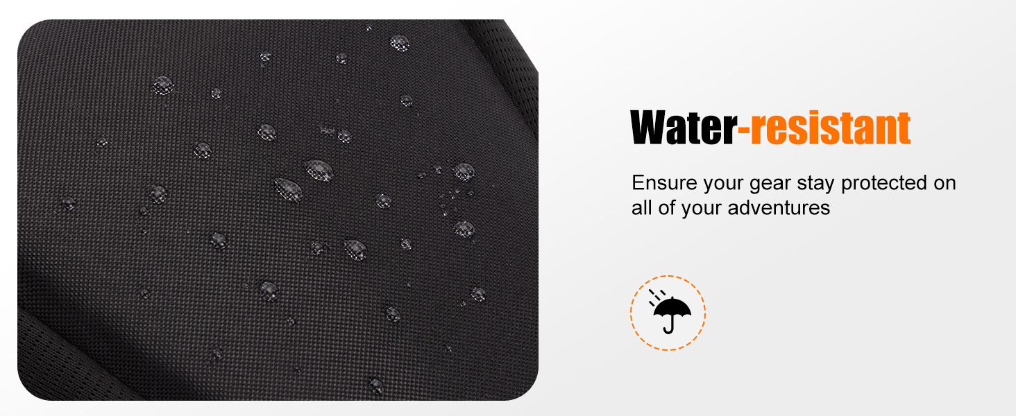 Сумка на плече для камери DSLR/SLR, чорна, сумісна з Nikon, Canon, Sony (водонепроникна)