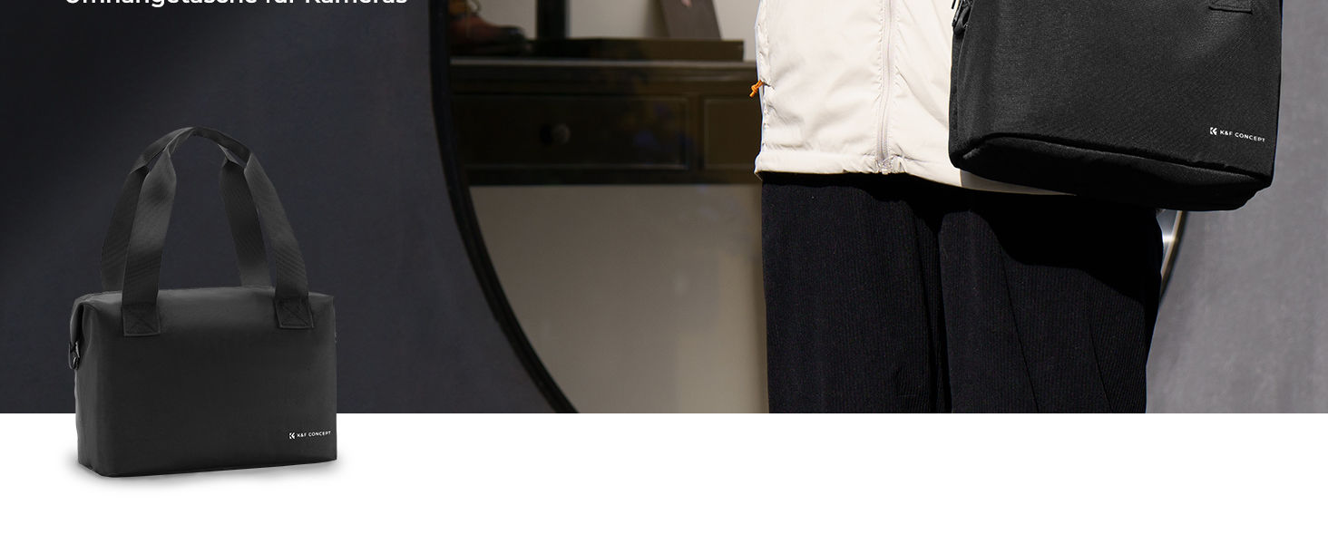 Сумка для камери K&F Concept: водонепроникна сумка-рюкзак для DSLR/зеркальної камери з 2 відділеннями