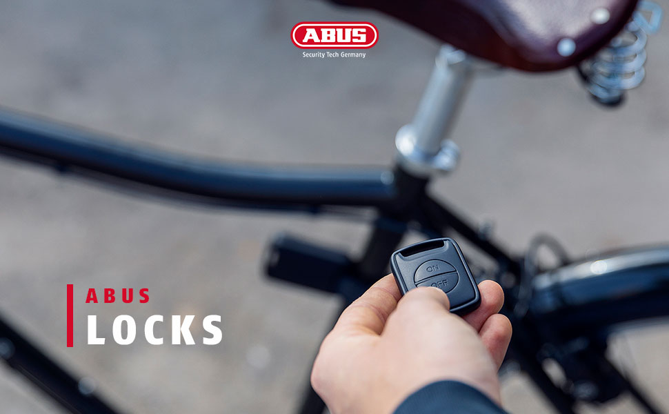 ABUS Alarmbox RC — універсальна сигналізація для велосипеда, електросамоката та мотоцикла з дистанційним керуванням