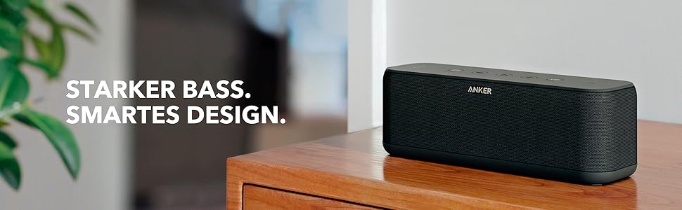 Портативна Bluetooth колонка Anker SoundCore Boost з BassUp, IPX7, 12 годин роботи, 20м радіус дії, Dual Drivers, EQ