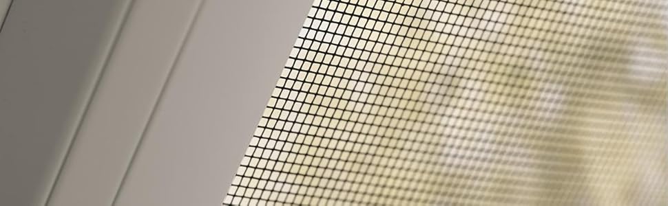 VELUX оригінальна рулонна москітна сітка з алюмінію, чорна, для мансардних вікон 923-1120 мм × 0-2000 мм, стійка до погодних умов