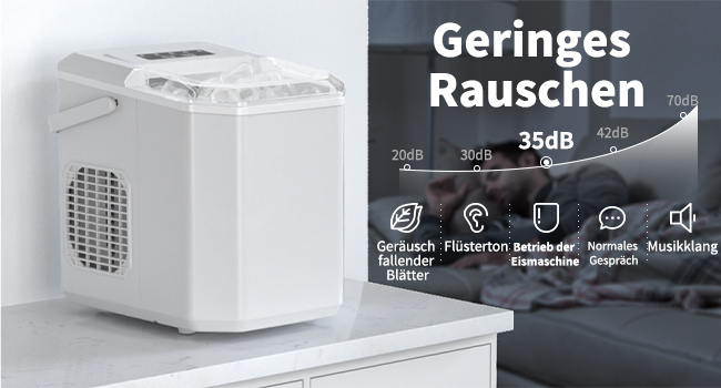 Професійний виробник льоду 12 кг/24 год. Ice Maker 1.5 л, швидкість виробництва 6-13 хв.