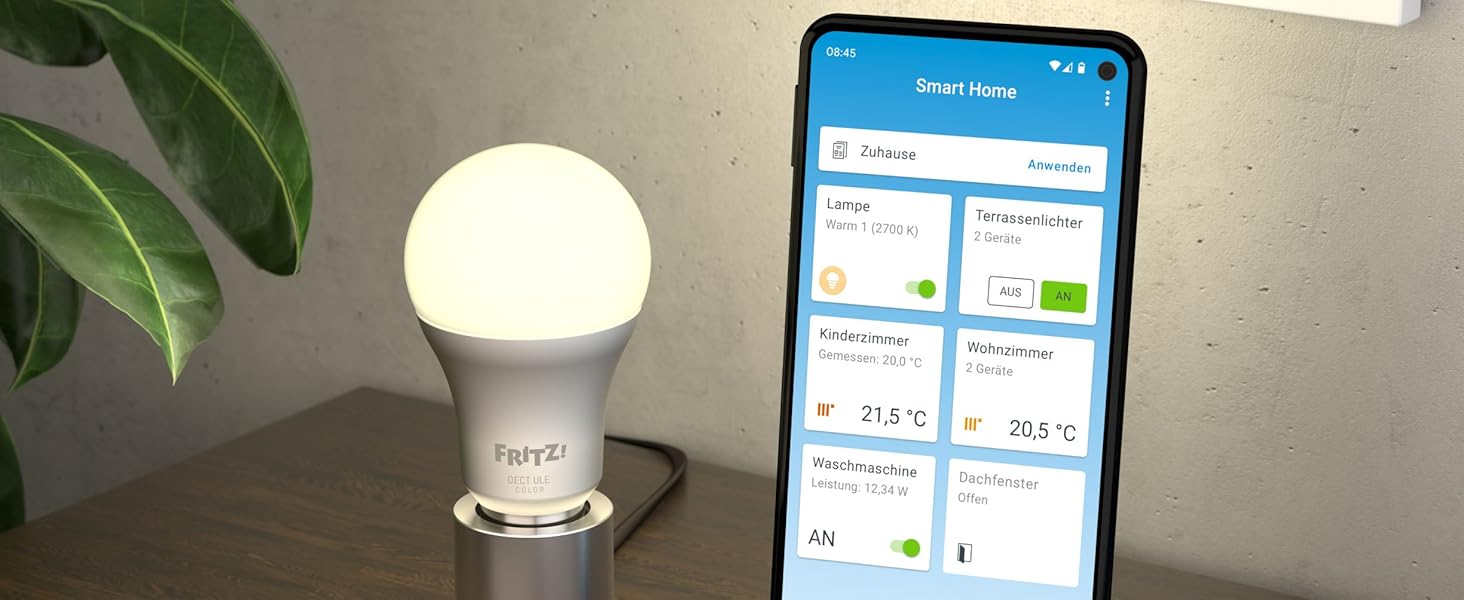 Роутер FRITZ!Box 7530 AX International Wi-Fi 6 DSL - Підтримка DSL/VDSL, Mesh, DECT, Media Server, для Австрії/Швейцарії